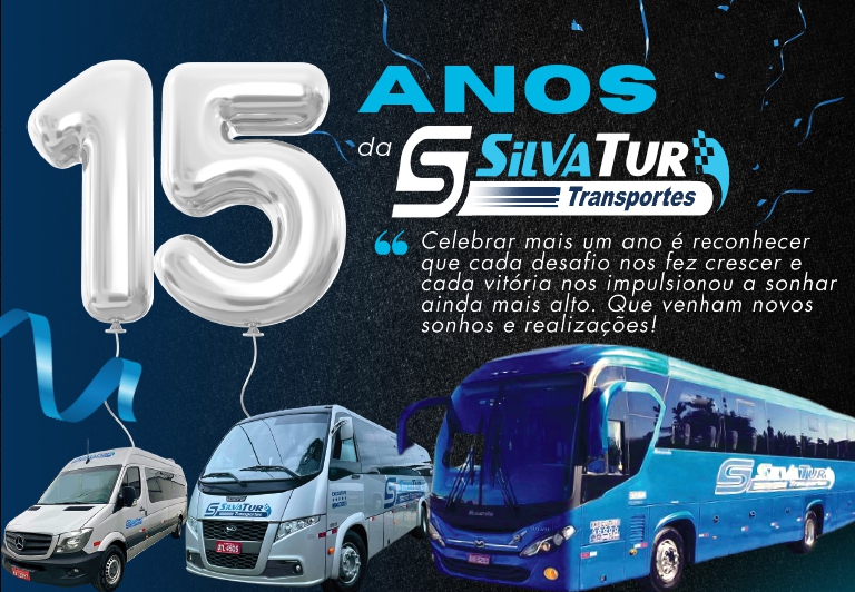 Aniversário 15 anos SILVA TUR